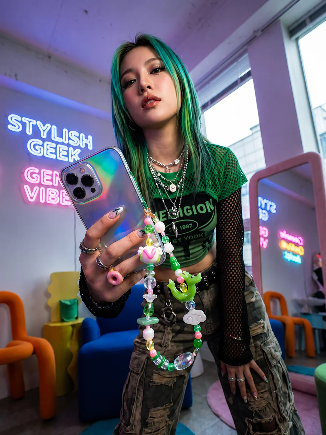 BUBBLE BOBBLE PHONE STRAP