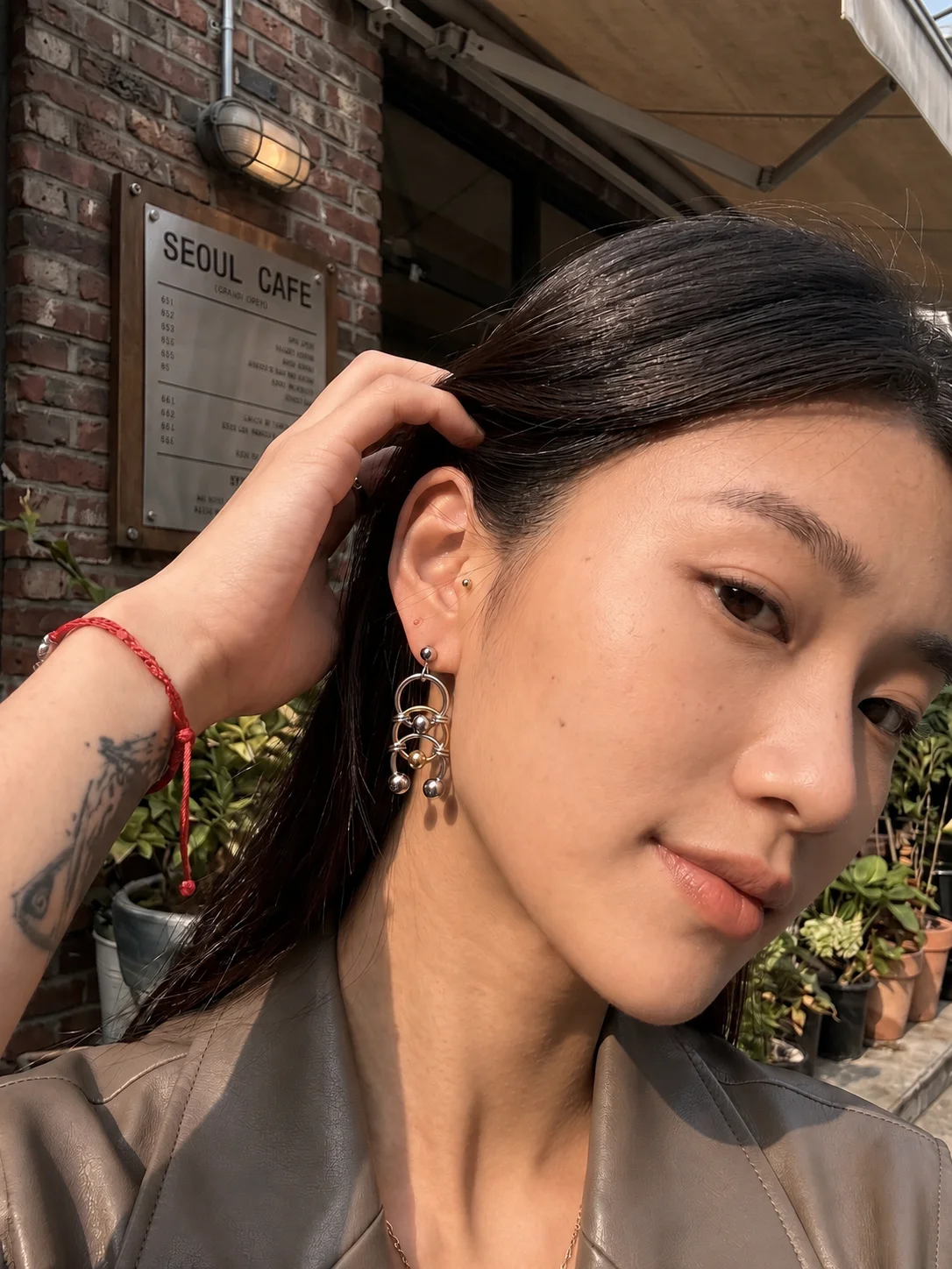 DISCO CIRCLES EARRINGS