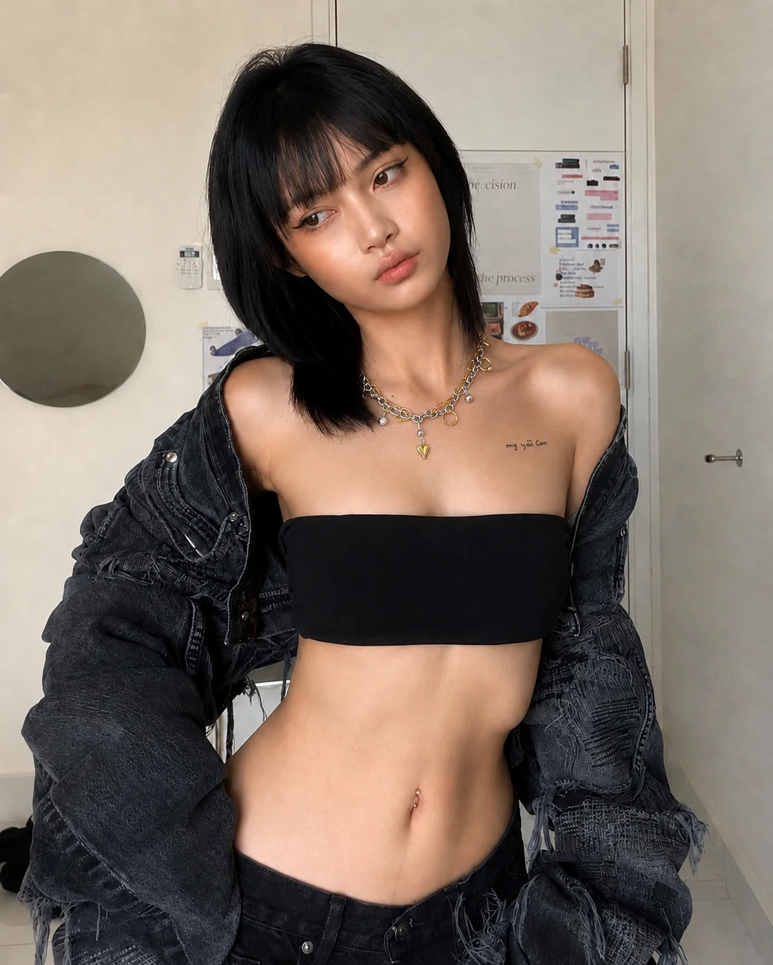 DUO DUZZLE NECKLACE