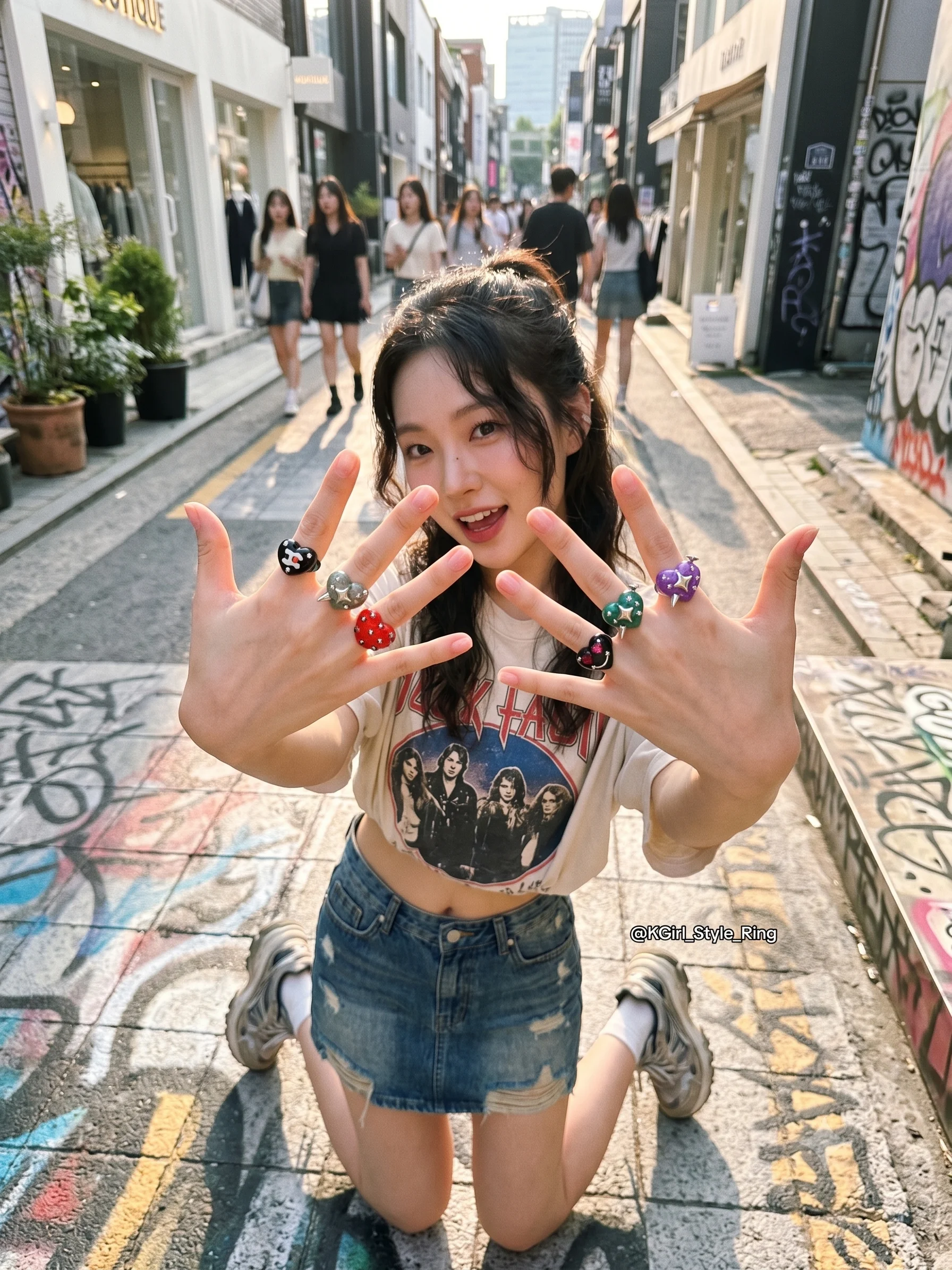 LOVE BOP RING