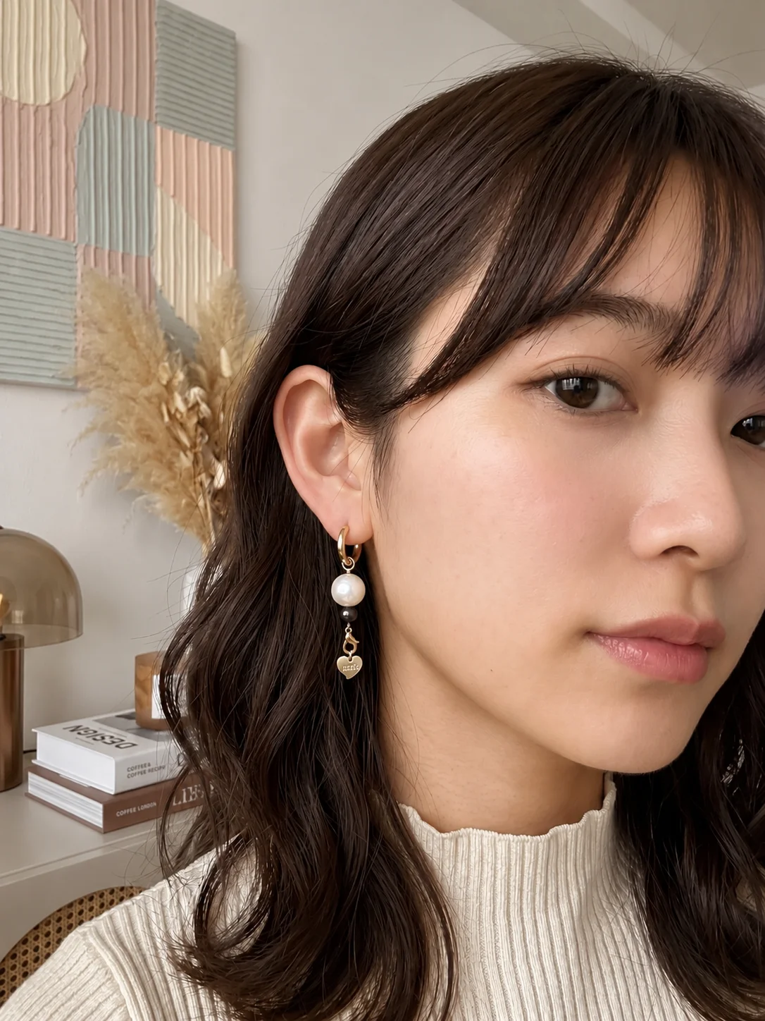 PEARL DUO EARRINGS