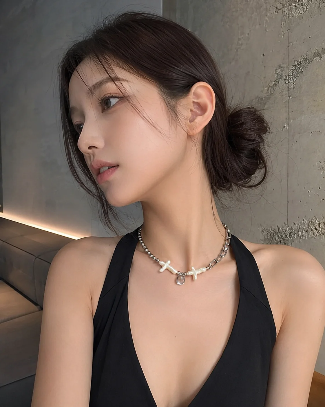 SLIVER TWIST CHOKER
