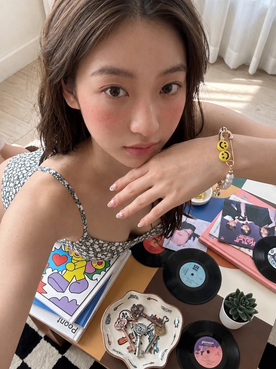 SMILE PIN BRACELET
