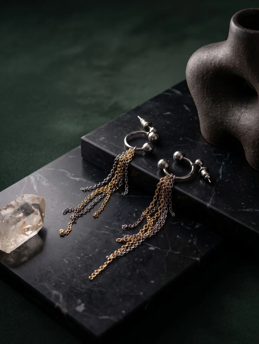 TASSEL TWIST EARRINGS 2