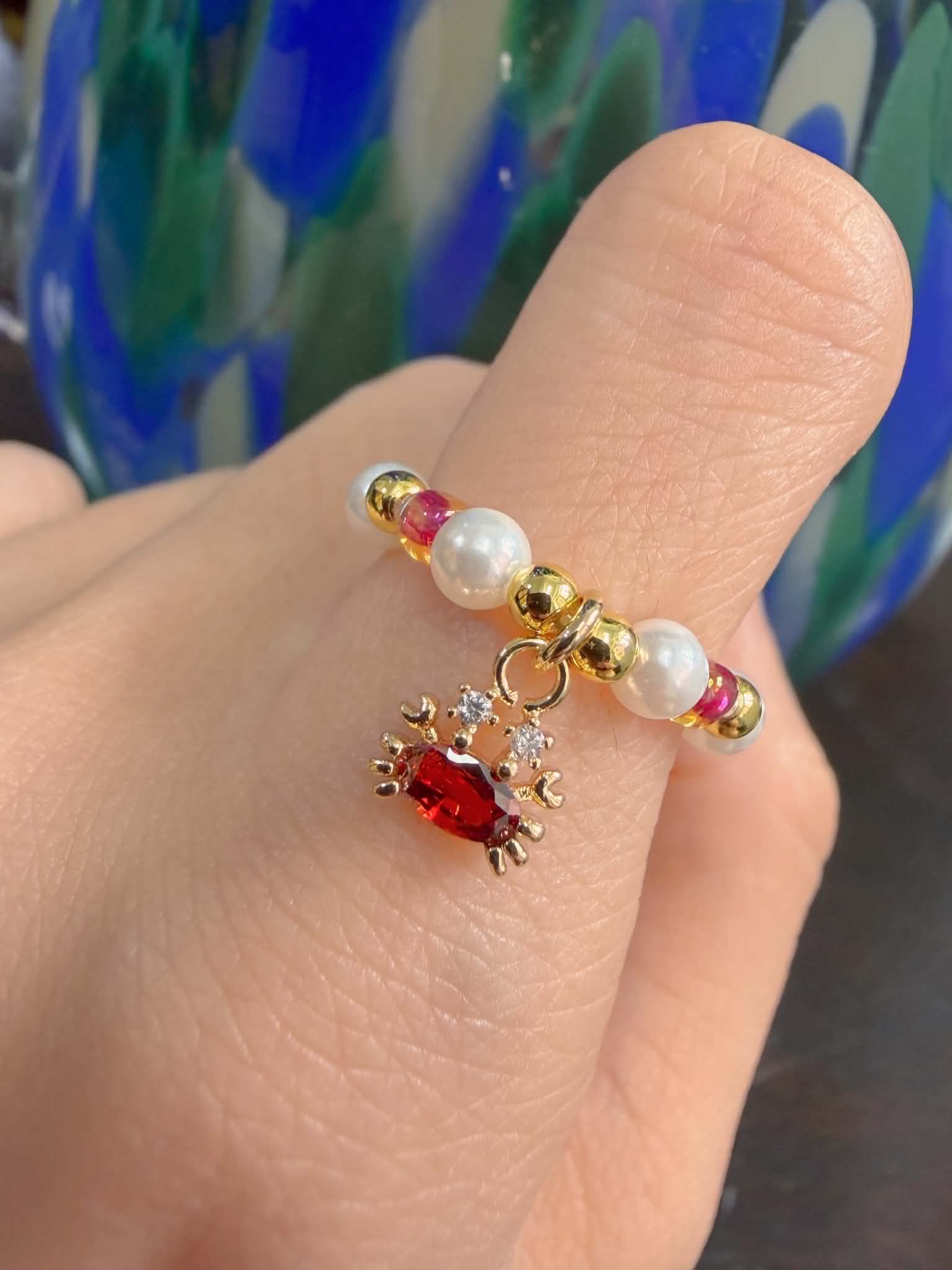 STARRY EYE RINGS 7