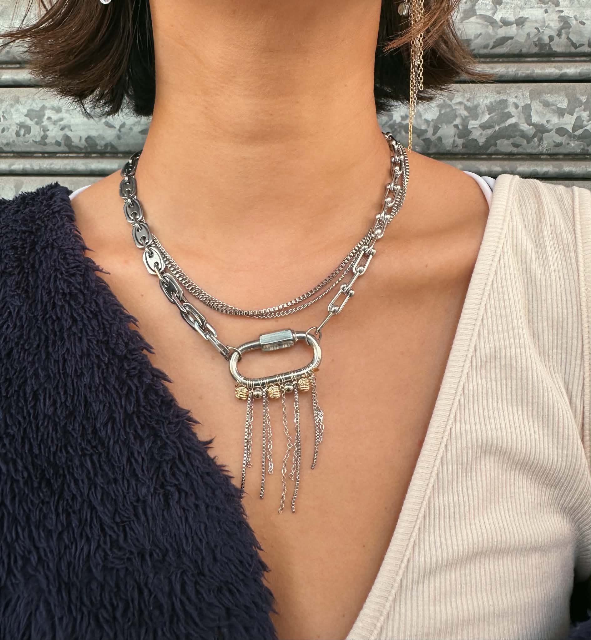 SILVER RAIN CHAIN 3