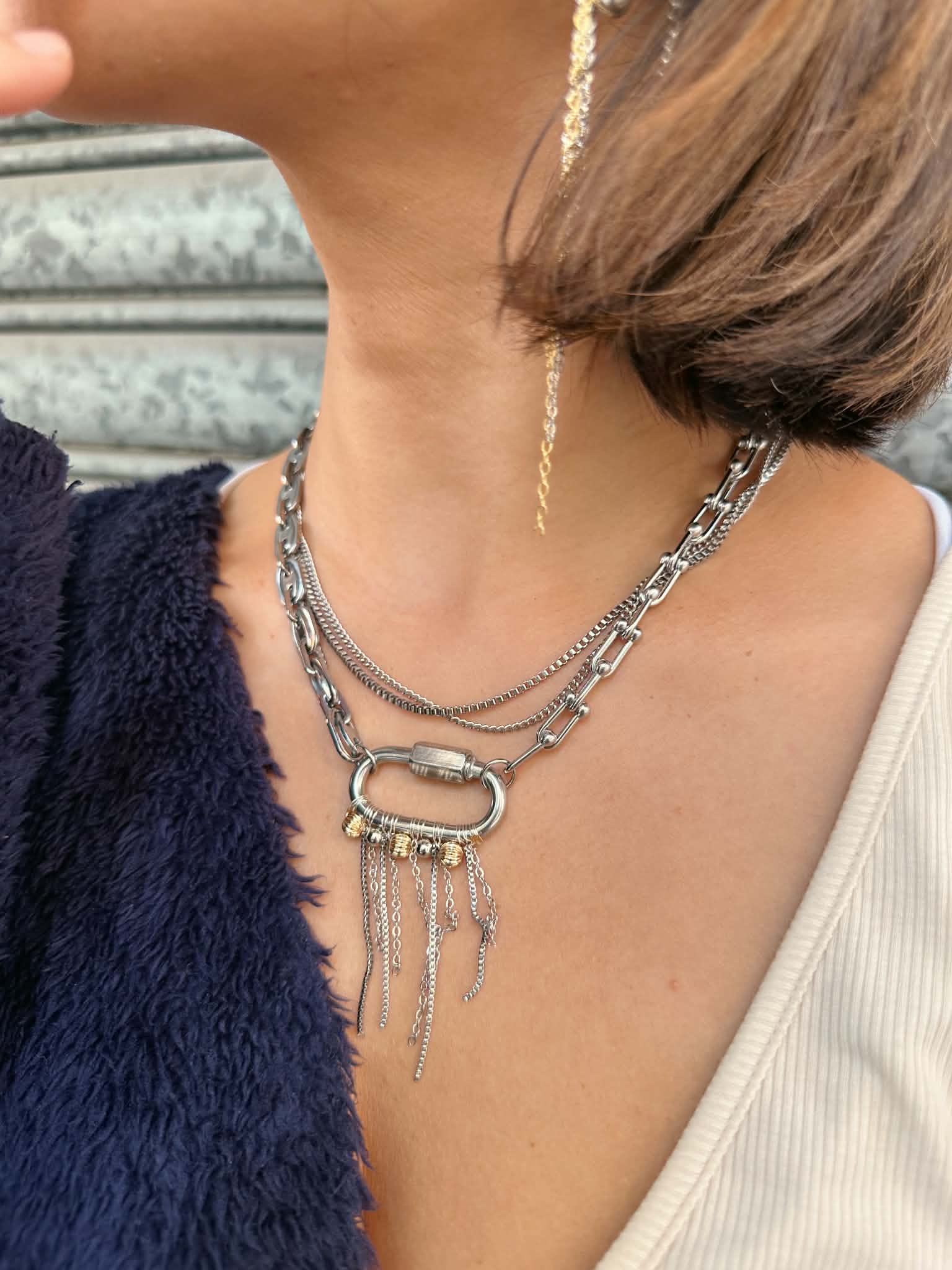 SILVER RAIN CHAIN 4