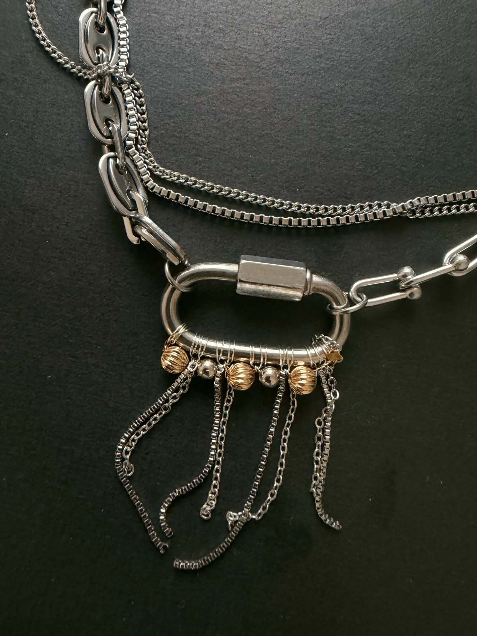 SILVER RAIN CHAIN 6